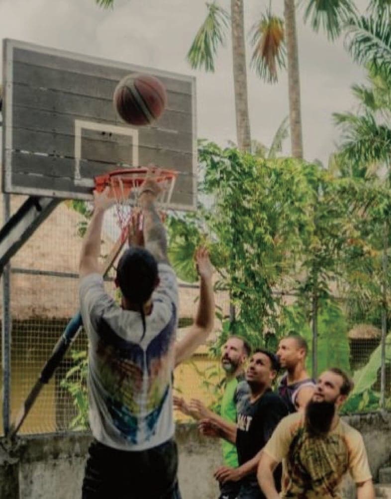 Multi-purpose recreational court