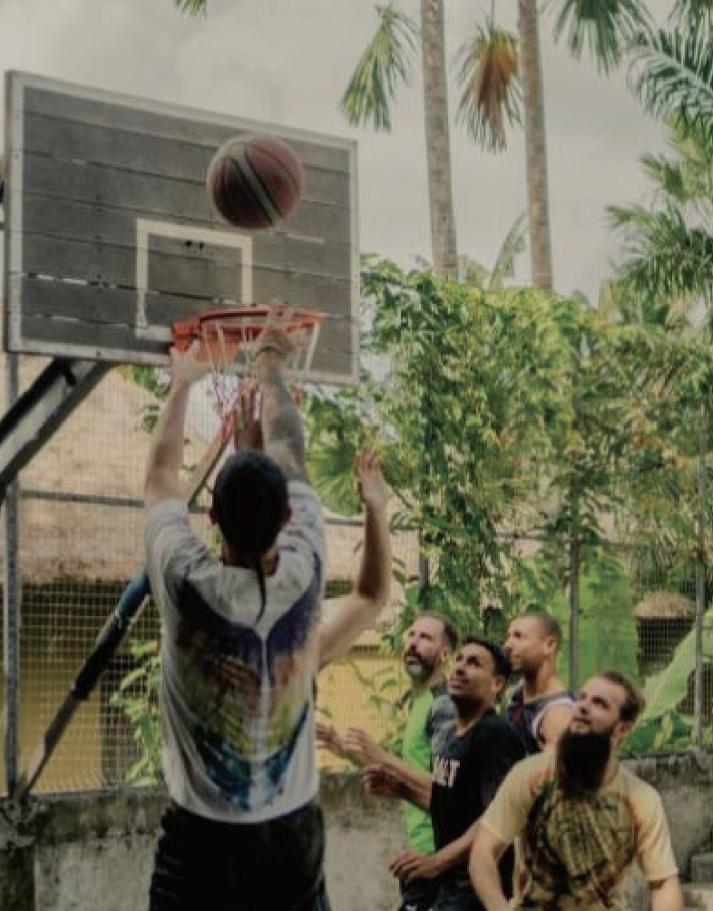Multi-purpose recreational court