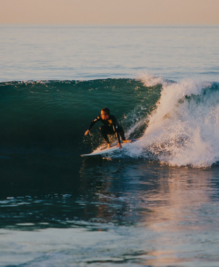 Surf breaks and white-sand bays